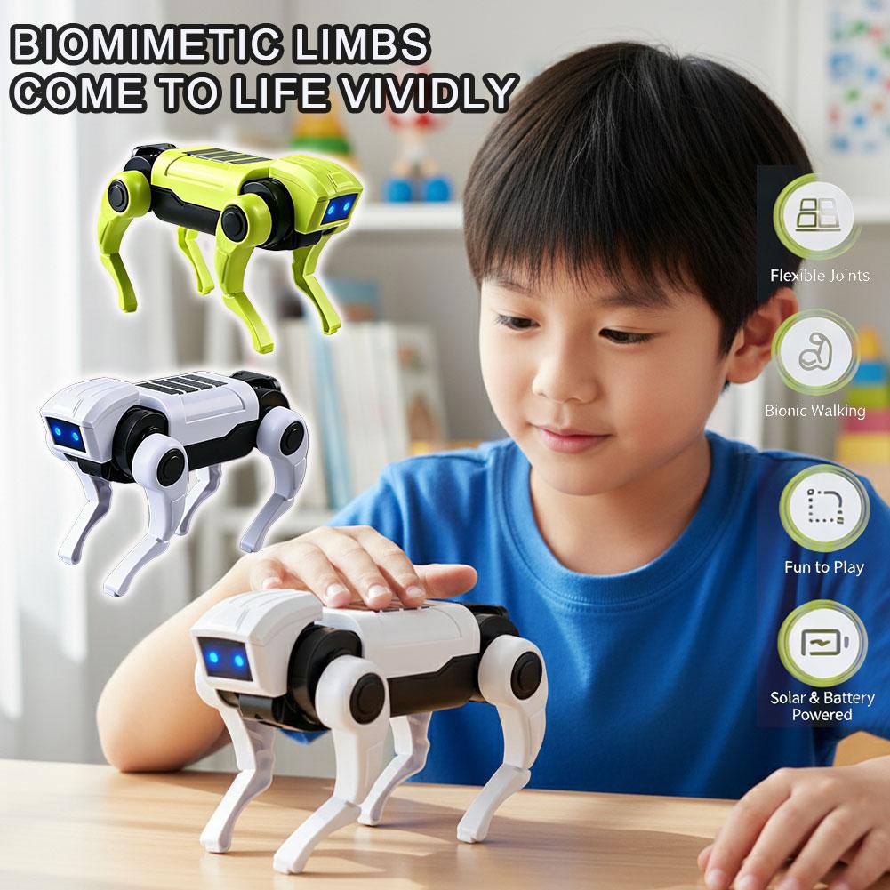 Science Project Diy - DIY 組み立て RC ロボット犬のおもちゃリモコン機械ロボットキット科学教育モデル電気セットギフト男の子子供のための