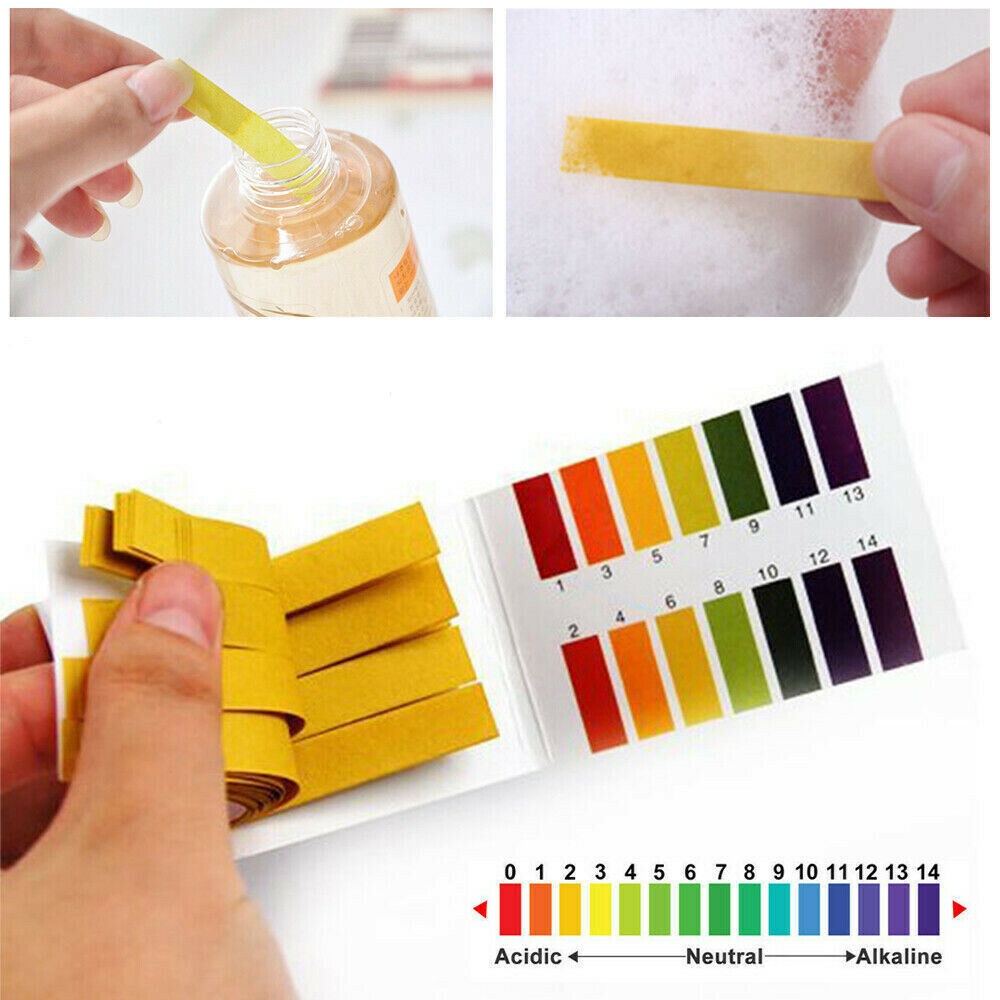 Ph Strip Test - 80 個 PH テストストリップ手作り冷石鹸用品の作成用アルカリ検出 1-14st テスター紙