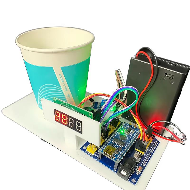 Science Robotics - 水を飲むことを思い出させるロボット 手作り科学 飲むことを警告する Arduino用ロボットDIYキット ナノプログラマブルロボット用クリエイティブテクノロジー