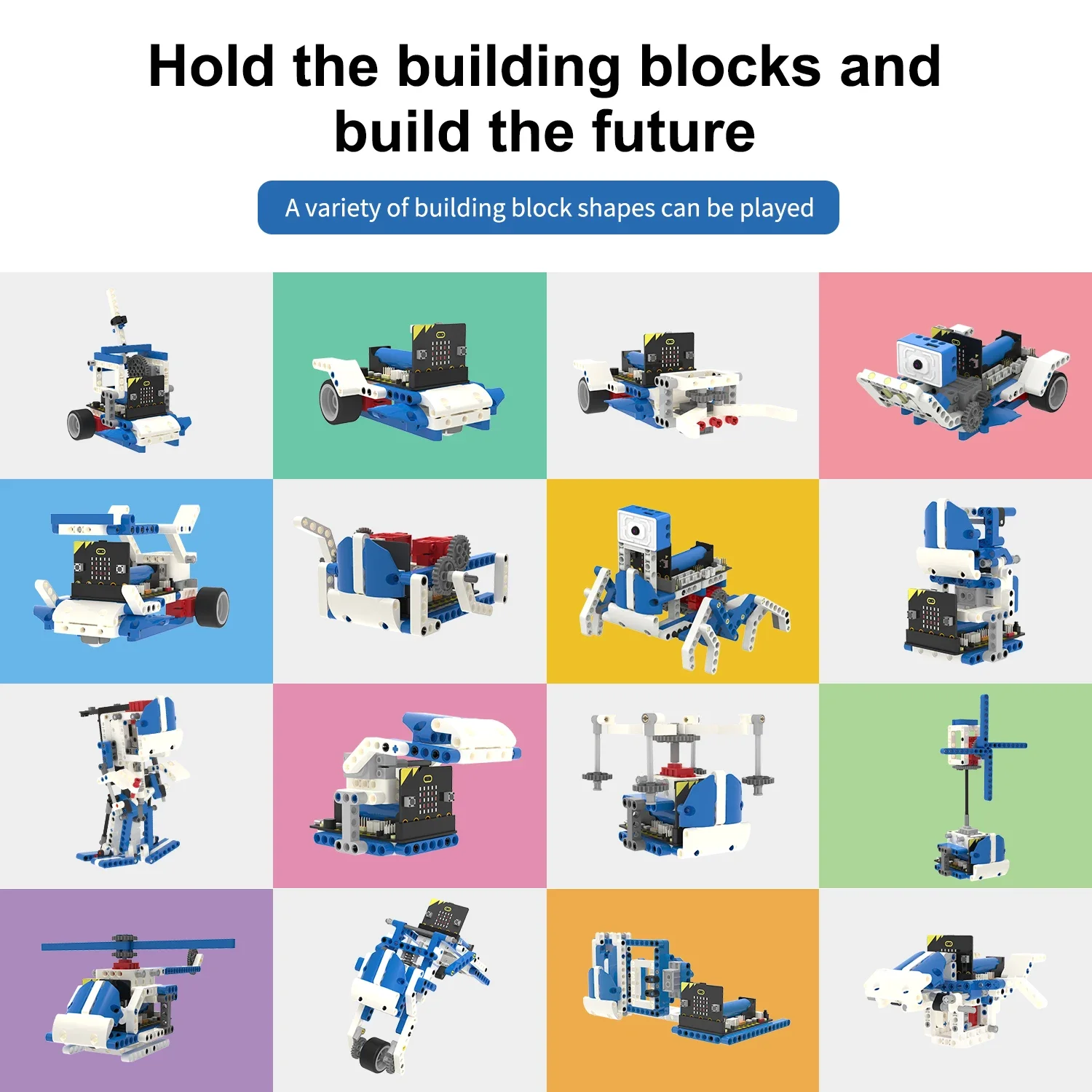 BBC Microbit V2 ビルディングブロックロボット - Science Robotics のレビューと価格