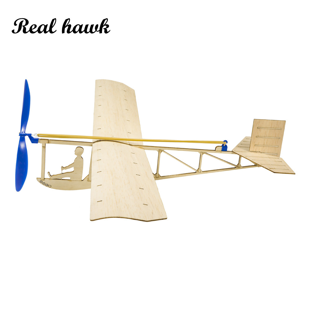 STEMゴム動力飛行機キット、子供向けDIY木製グライダーお - Science Project Diy のレビューと価格