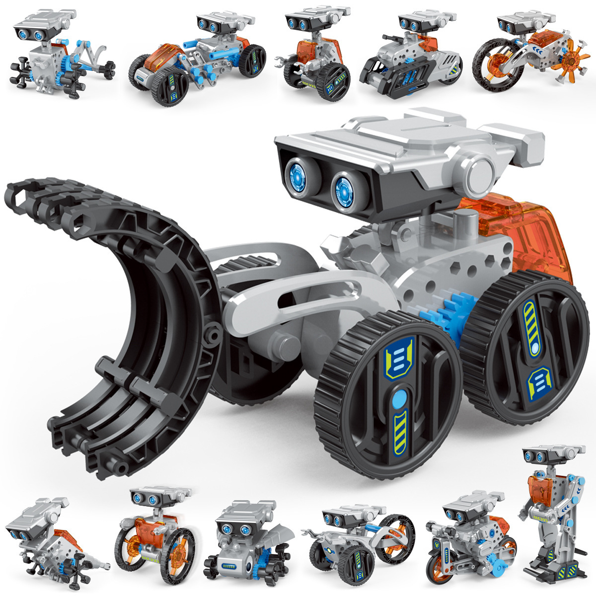 12 in 1 科学実験ソーラーロボットおもちゃ DIY ビ - Science Robotics のレビューと価格