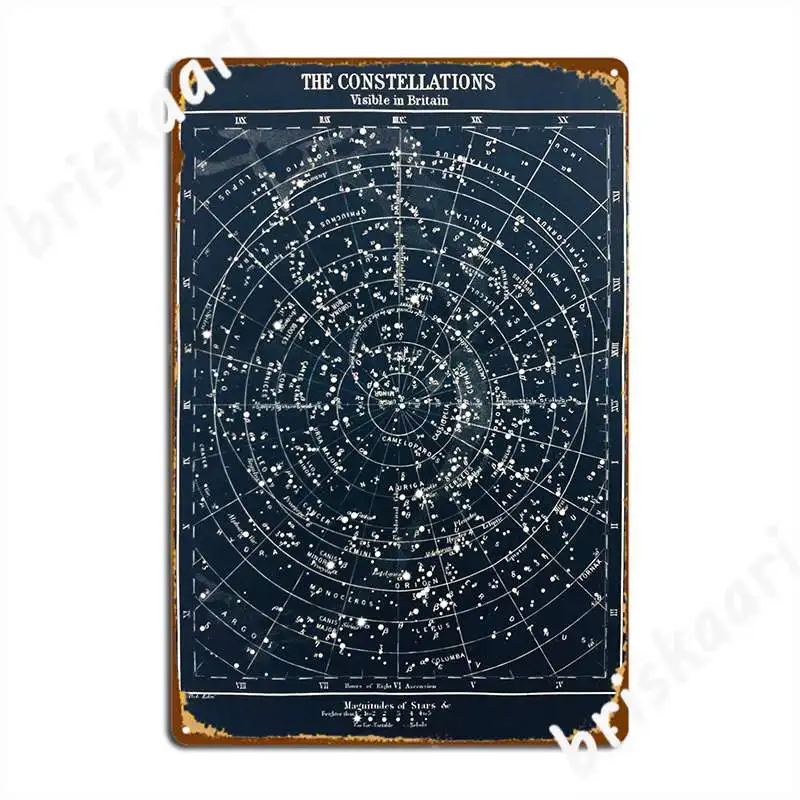 ヴィンテージスター星座マップポスター約 1900 年代ポスタ - Star Map Poster のレビューと価格