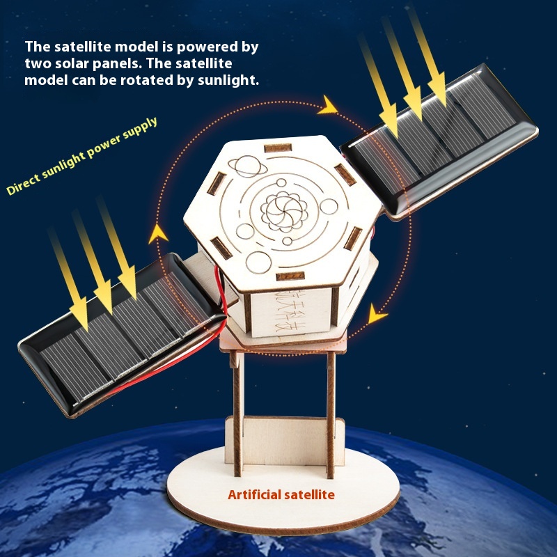DIYソーラー衛星組み立てキット 子供向け科学教育科学訓練実 - Science Toys Diy のレビューと価格