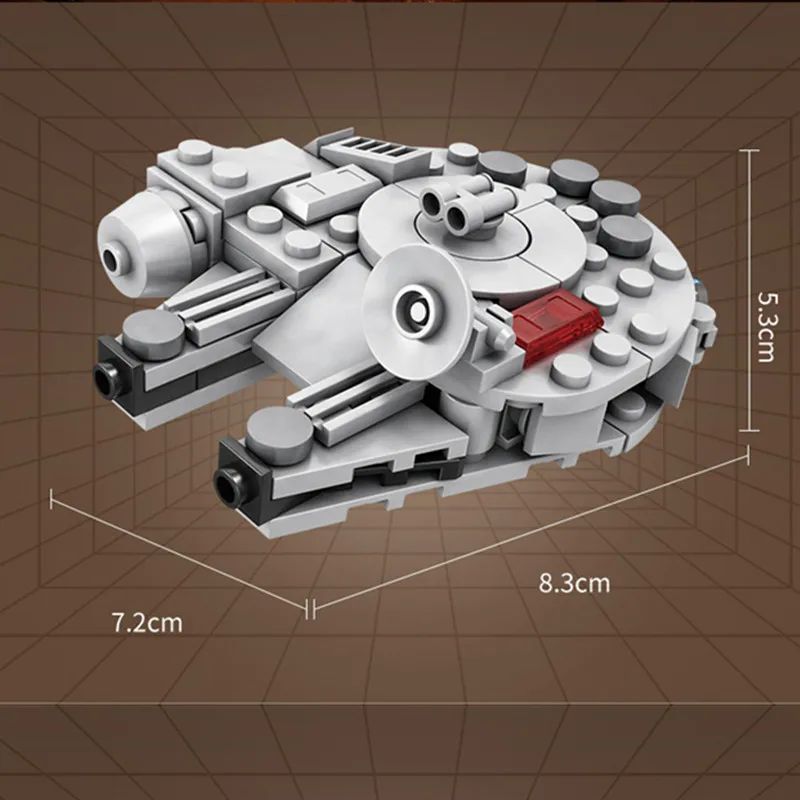 クラシックスターファイター飛行機宇宙船ビルディングブロックセ - Science Robotics のレビューと価格