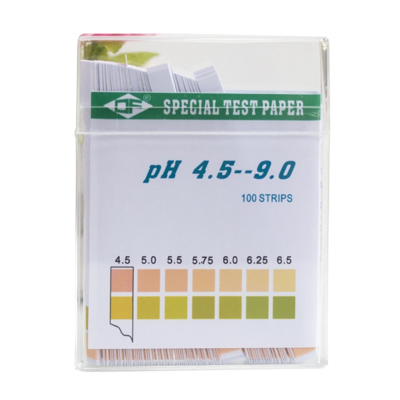 PH試験紙 2色 4.5-9.0 クイックテスト 100枚入 - Ph Strip Test のレビューと価格