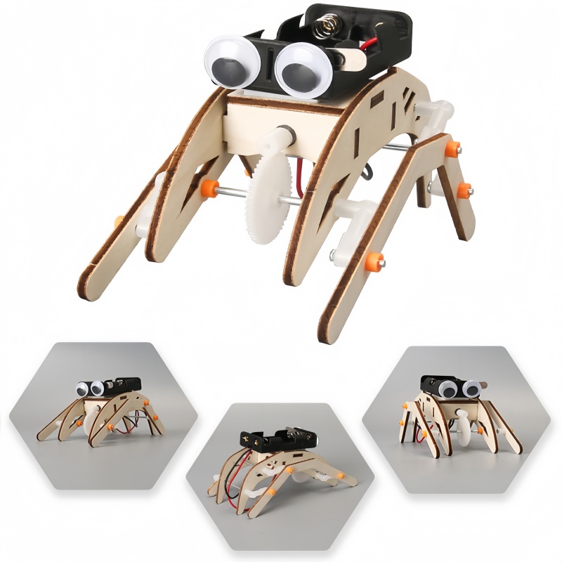 DIY手作り歩行スパイダーロボット バイオニックロボットおも - Science Robotics のレビューと価格
