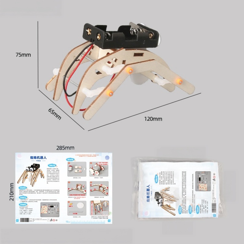 DIY手作り歩行スパイダーロボット バイオニックロボットおも - Science Robotics のレビューと価格