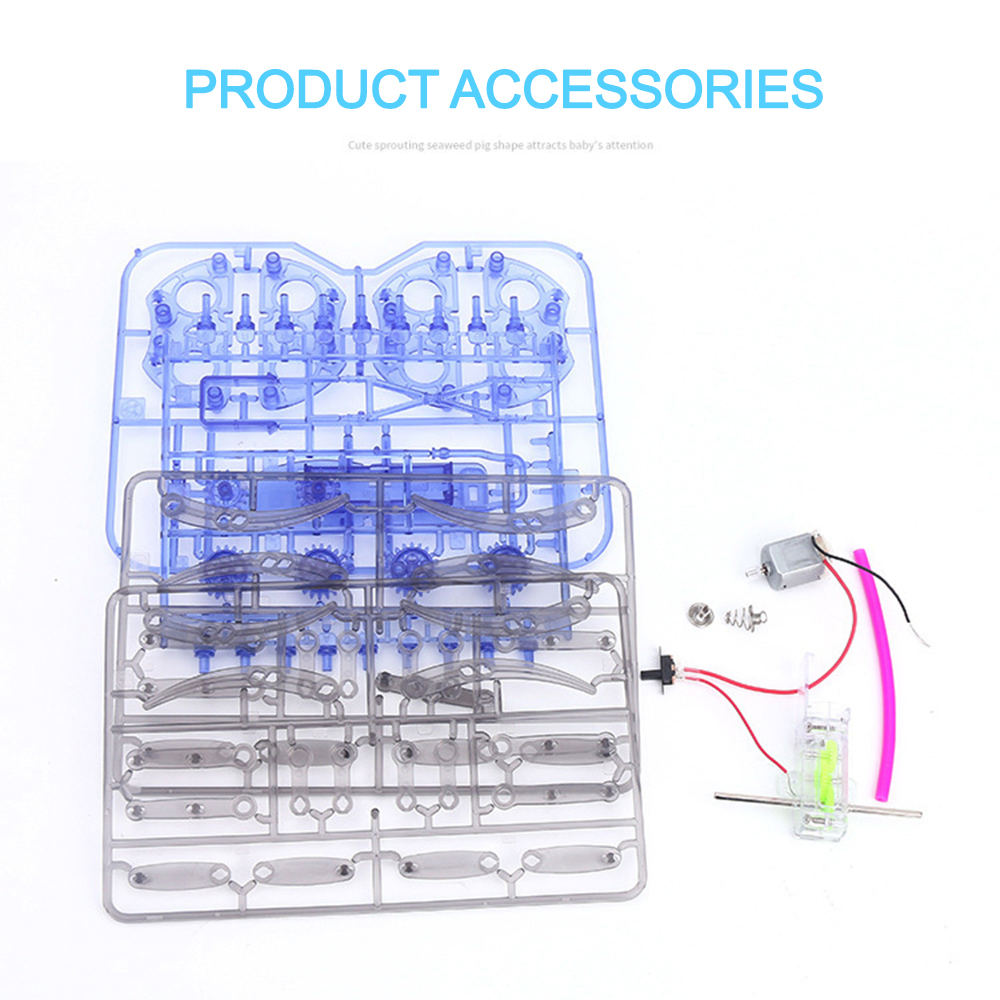 電動バイオニックスパイダーロボットDIYキット 二種類の歩行 - Science Project Diy のレビューと価格