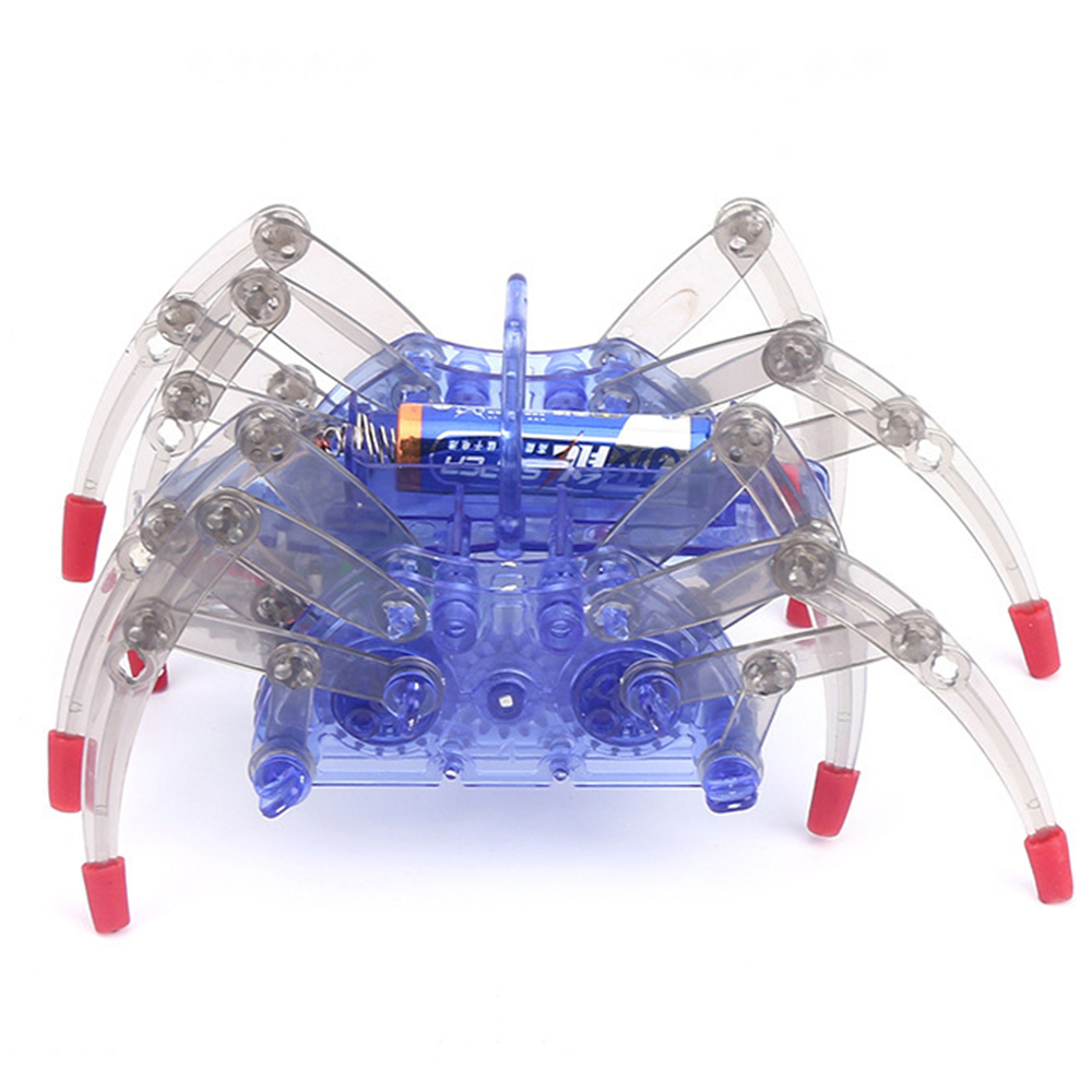 電動バイオニックスパイダーロボットDIYキット 二種類の歩行 - Science Project Diy のレビューと価格