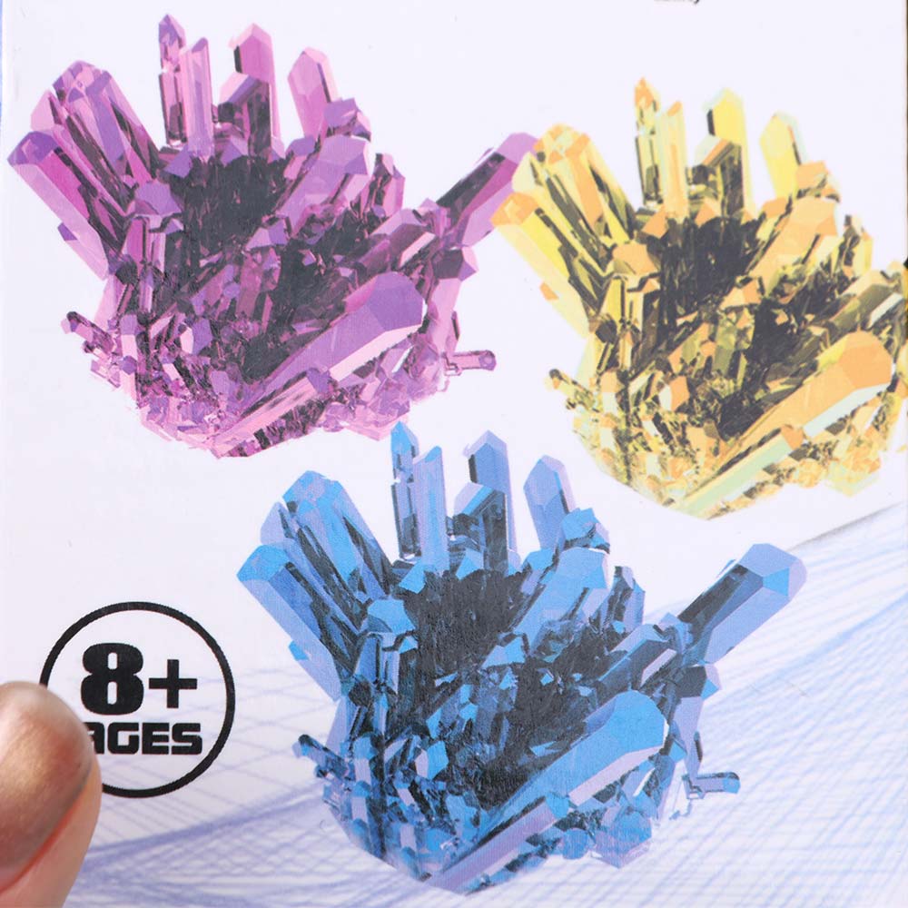 クリスタルを育てる クリスタル育成科学キット カラフルなクリ - Science Project Diy のレビューと価格