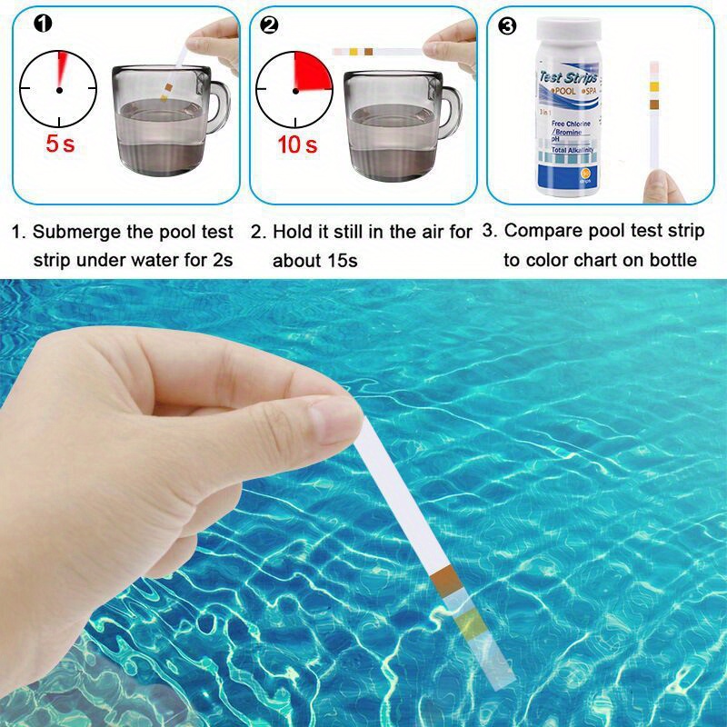 塩素 PH テストストリップ SPA スイミングプール水族館 - Ph Strip Test のレビューと価格