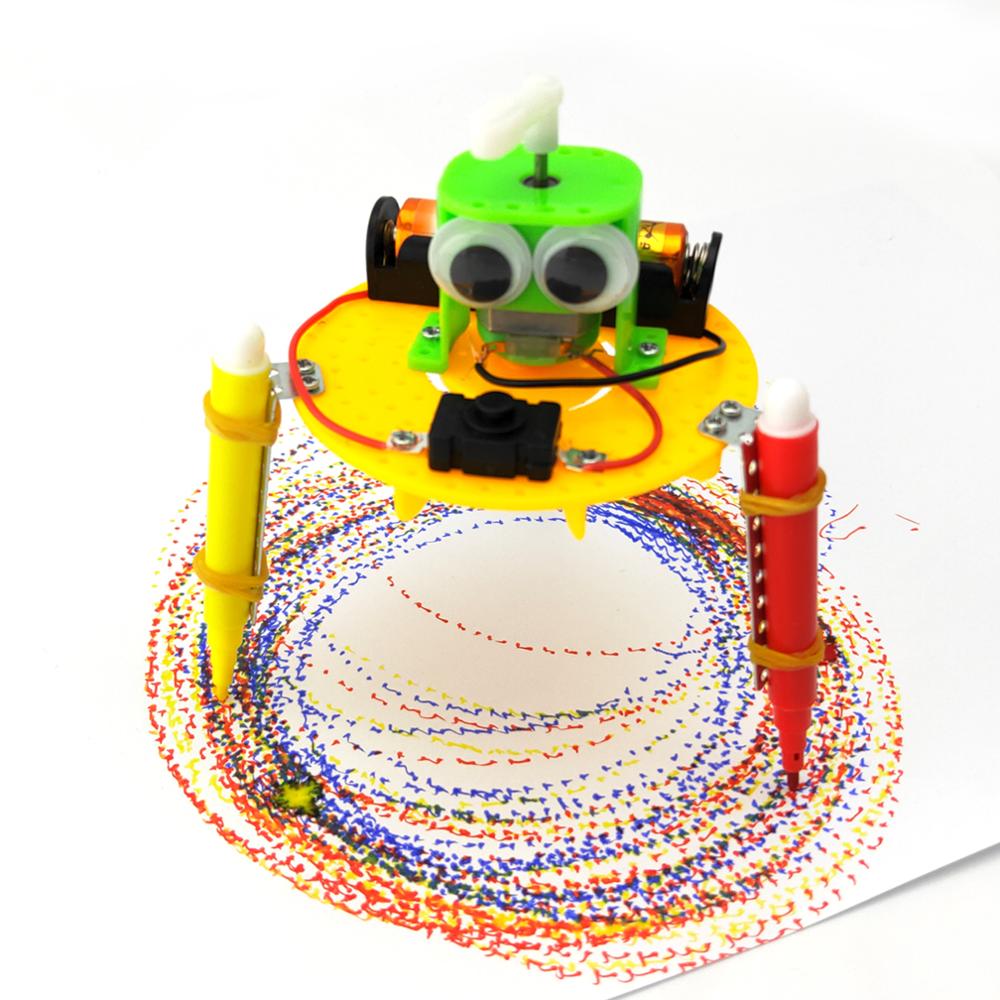 早期学習 DIY 落書きロボット技術 小型発明 教育玩具 小 - Science Robotics のレビューと価格