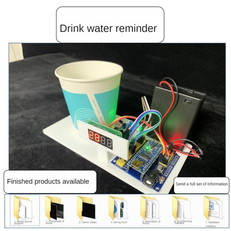 水を飲むことを思い出させるロボット 手作り科学 飲むことを警 - Science Robotics のレビューと価格