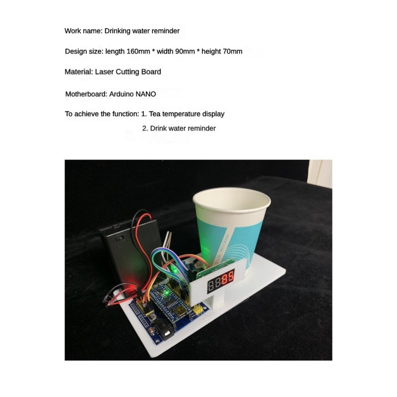 水を飲むことを思い出させるロボット 手作り科学 飲むことを警 - Science Robotics のレビューと価格