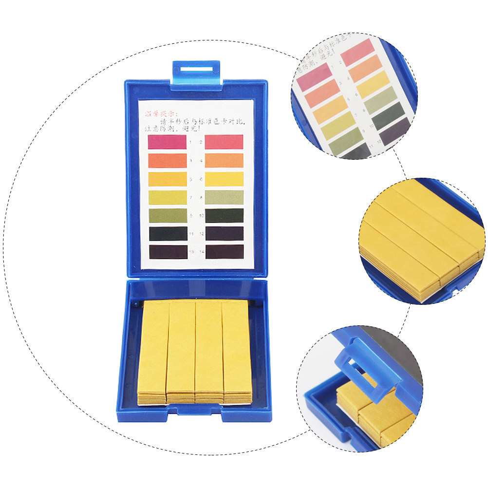 80枚入りPH試験紙 精密1-14 PH測定ストリップ 正確 - Ph Strip Test のレビューと価格